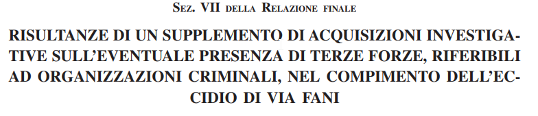L'ennesima Commissione d'inchiesta