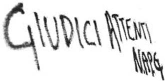 Scritta murale dei NAP
