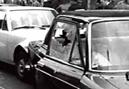 Ricostruzione traiettorie colpi maresciallo Leonardi